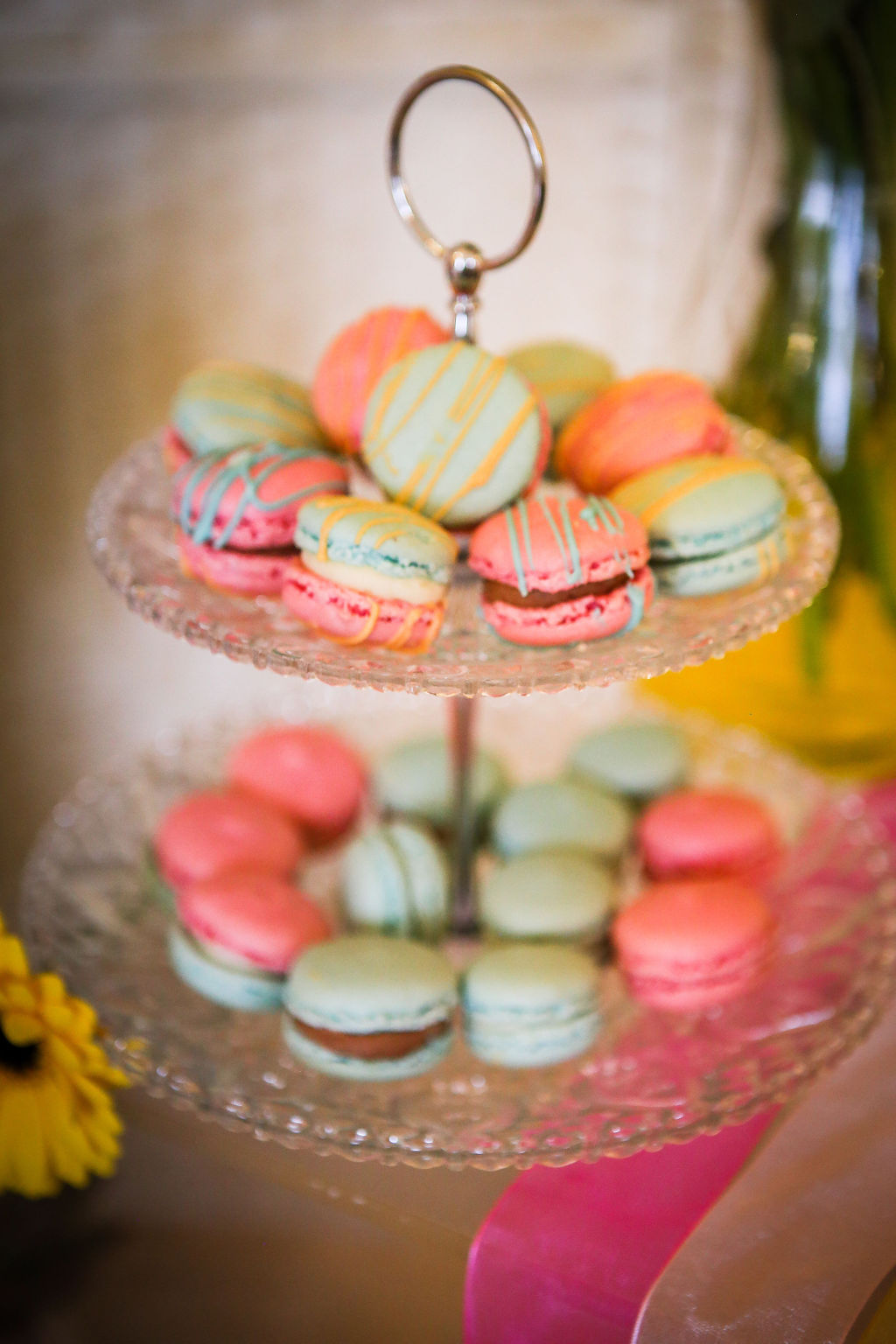 Rainbow Wedding Inspiration with Epic Balloon Trees and Hot Air Balloon