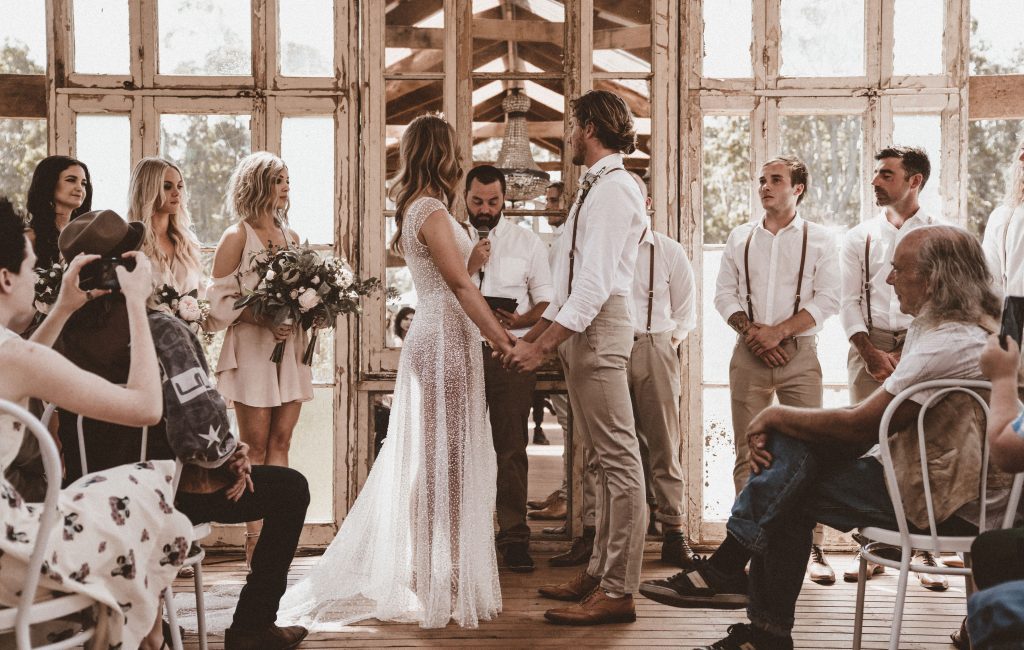 Coachella Inspired Festival Themed Wedding At The Beach