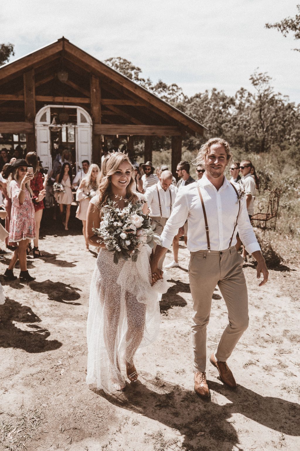 Coachella Inspired Festival Themed Wedding At The Beach