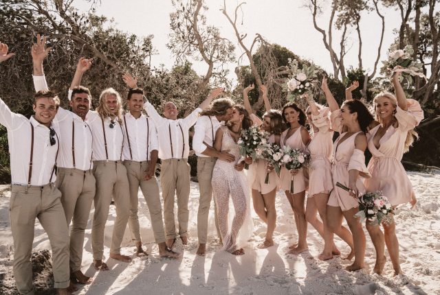 Coachella Inspired Festival Themed Wedding At The Beach