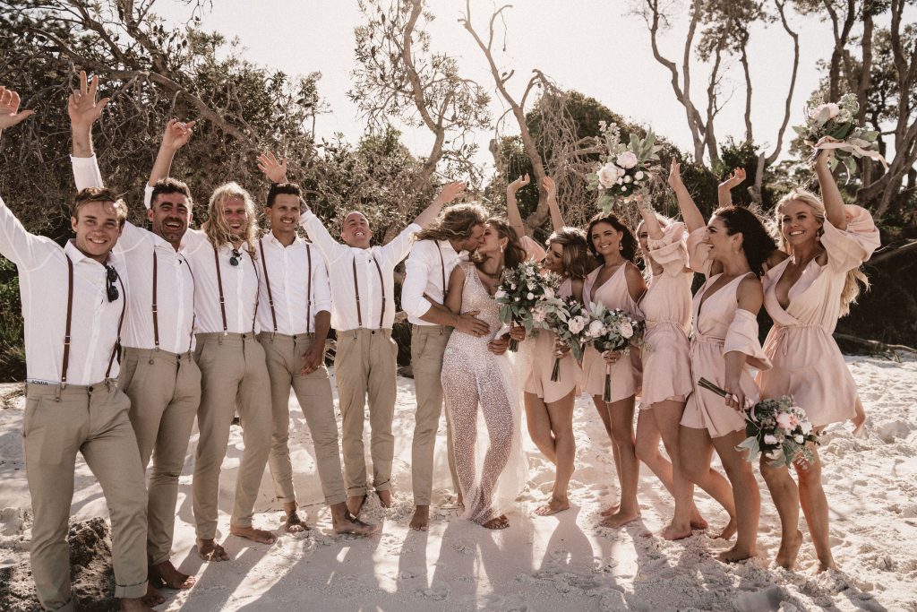 Coachella Inspired Festival Themed Wedding At The Beach