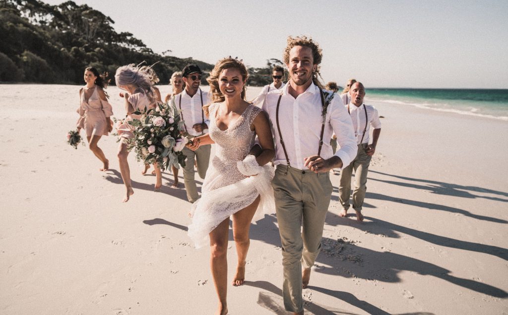 Coachella Inspired Festival Themed Wedding At The Beach