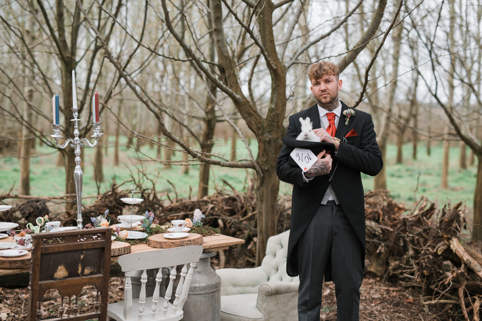 Alice In Wonderland Wedding With Alternative Bridal Style