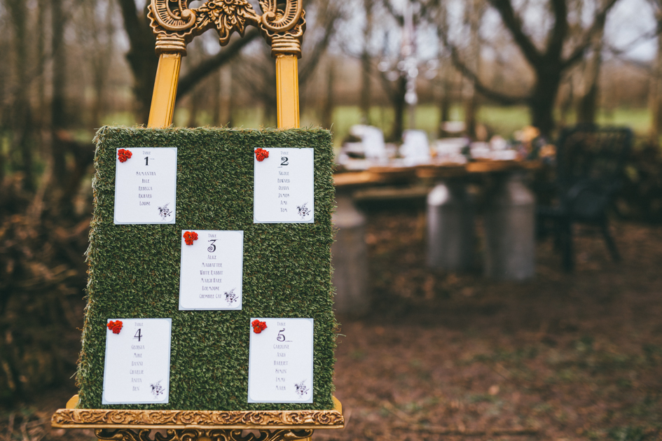 Alice In Wonderland Wedding With Alternative Bridal Style