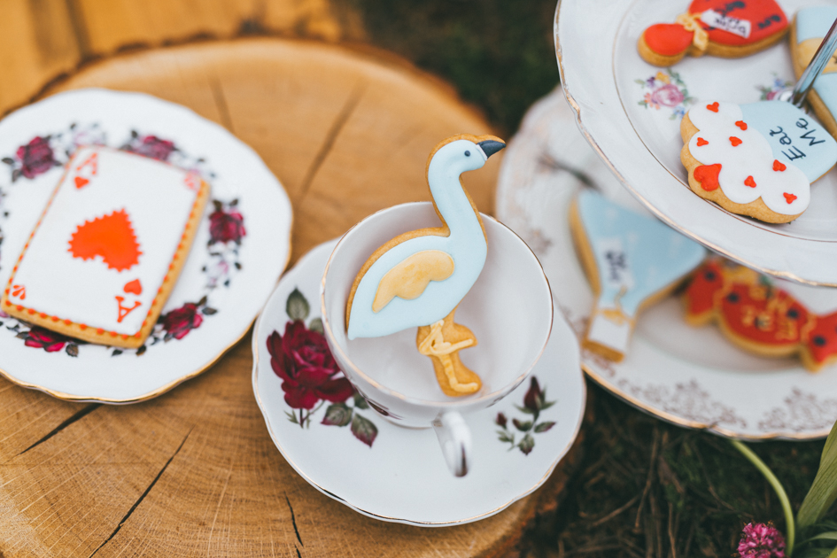 Alice In Wonderland Wedding With Alternative Bridal Style