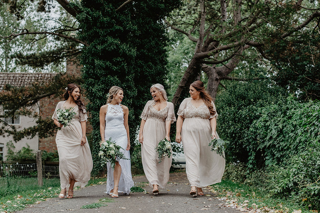 Rustic Barn Wedding with Disco Suits and Cool Urban Vibes