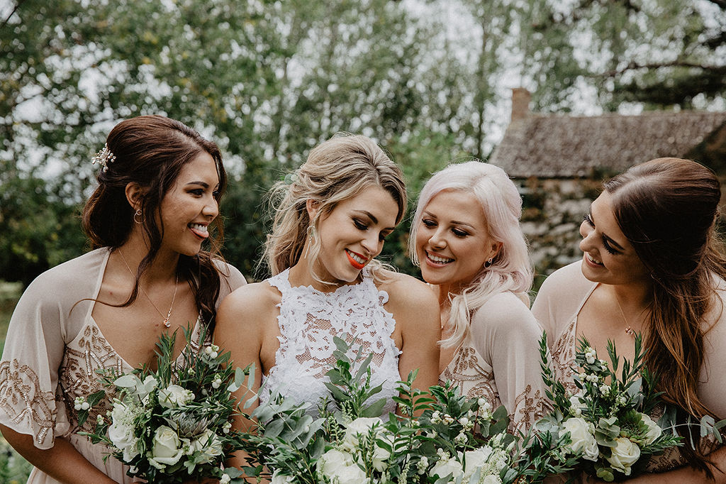 Rustic Barn Wedding with Disco Suits and Cool Urban Vibes