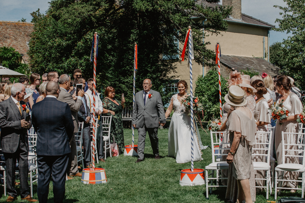 Chic and Colourful Circus Wedding with The Greatest Showman Vibes