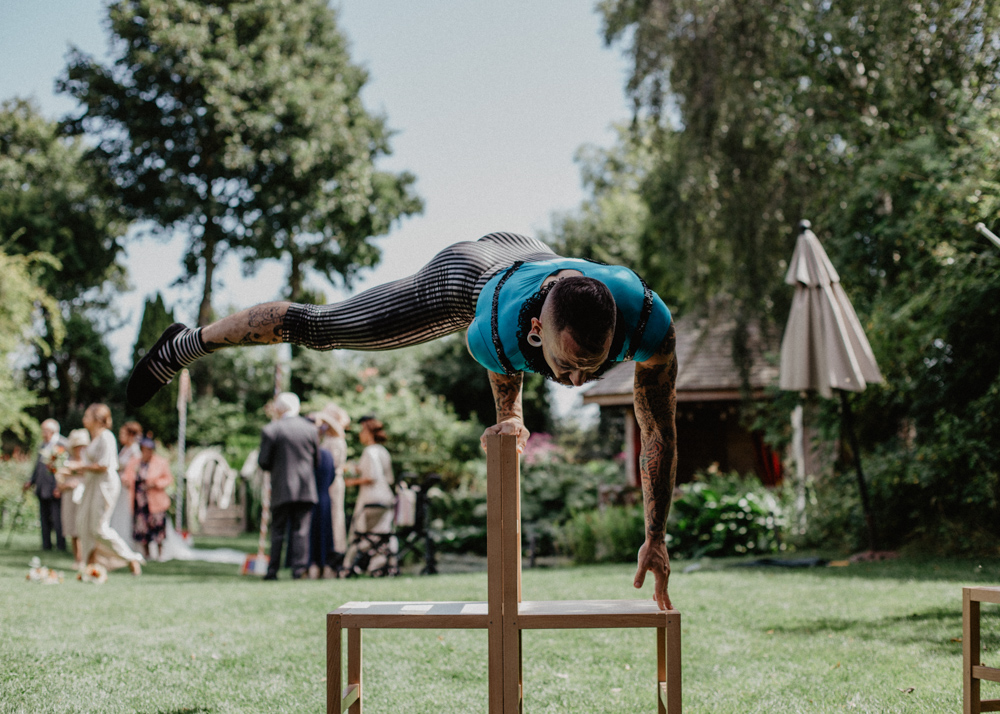 Chic and Colourful Circus Wedding with The Greatest Showman Vibes