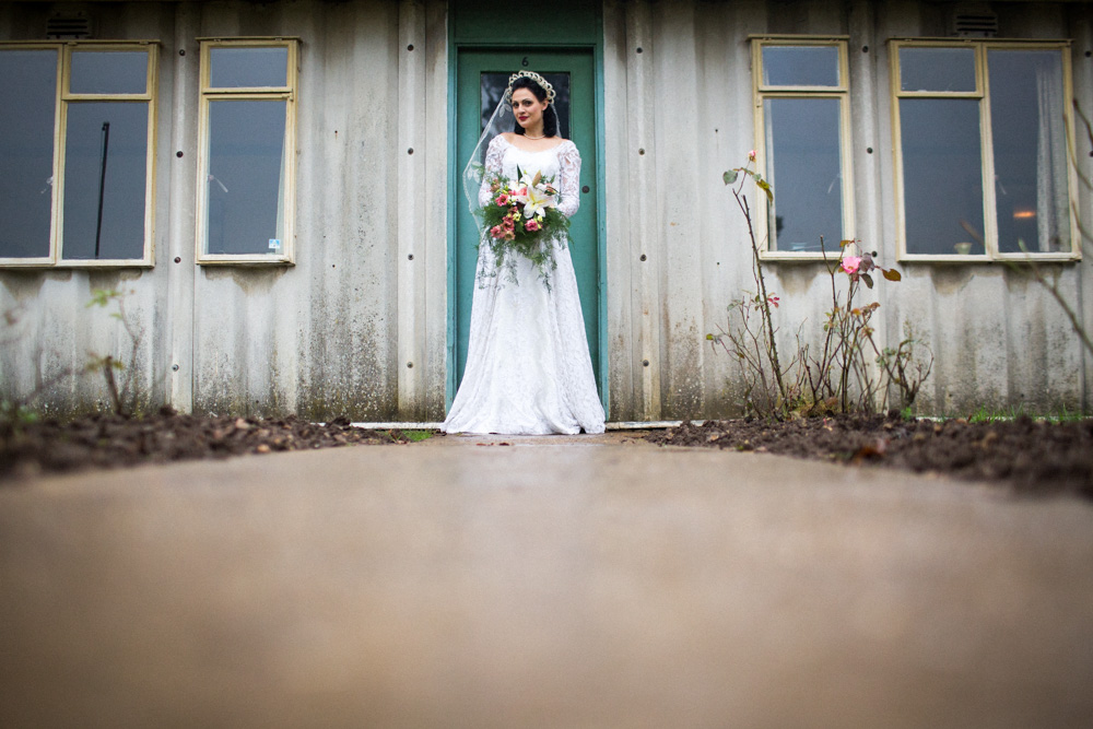 1940's Wedding Inspiration With Regal Crowns and Vintage Styling