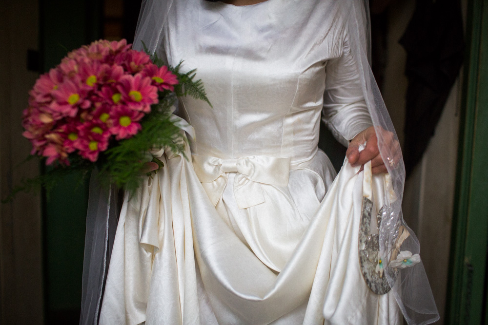 1940's Wedding Inspiration With Regal Crowns and Vintage Styling