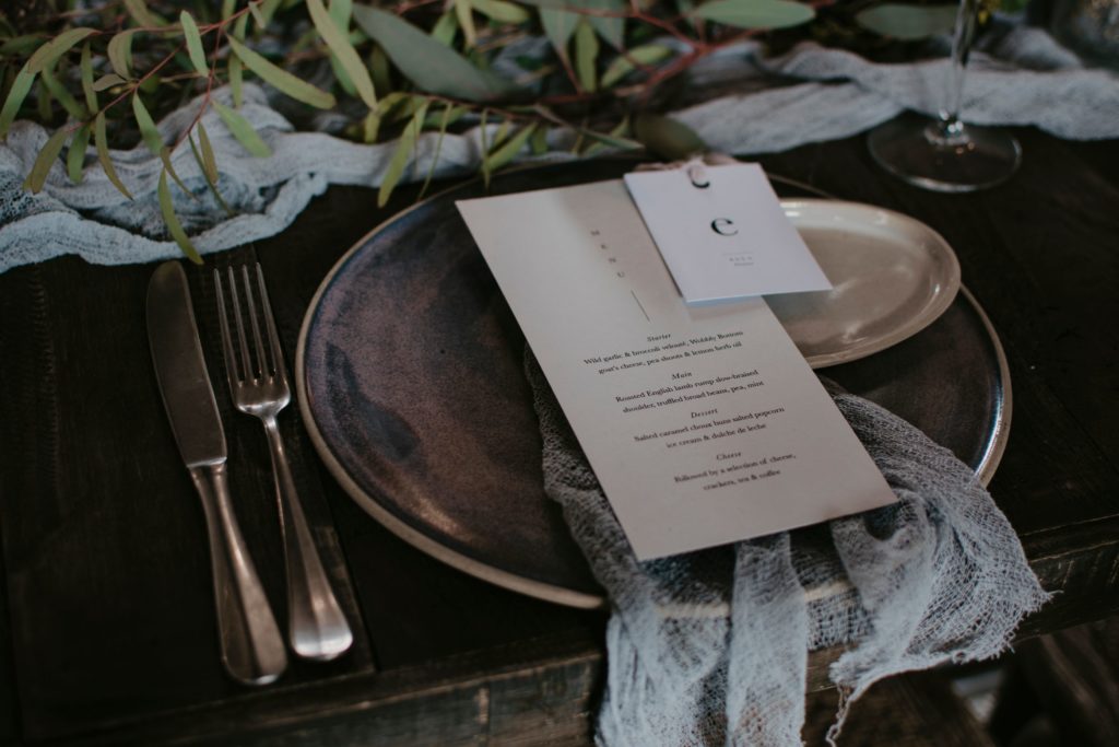 Contemporary Wedding Inspiration with Eclectic Grey Styling