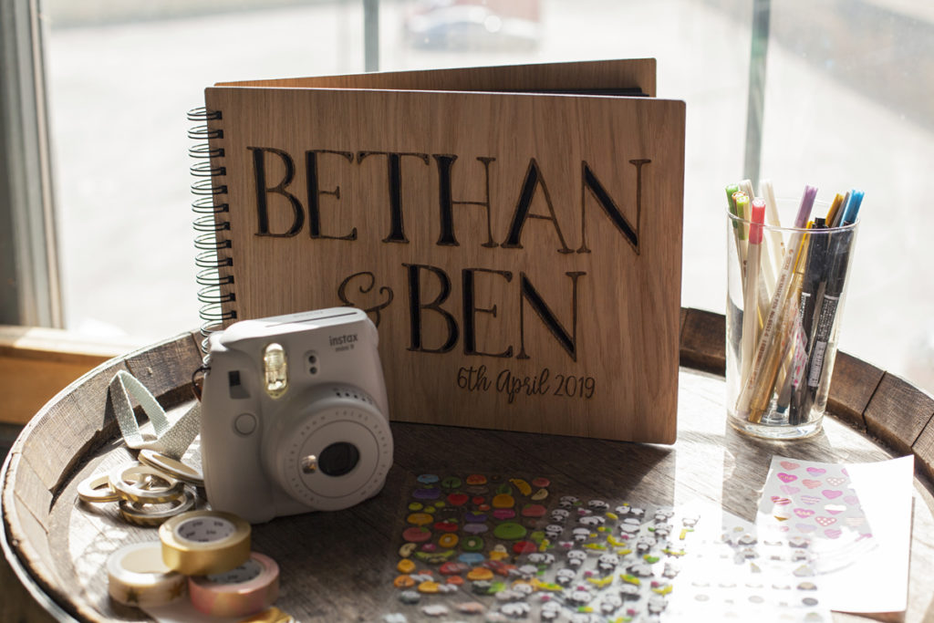 Industrial Brewery Wedding in Yorkshire with a Crossword Theme