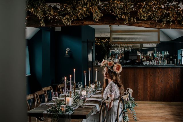 Contemporary Wedding Inspiration with Eclectic Grey Styling