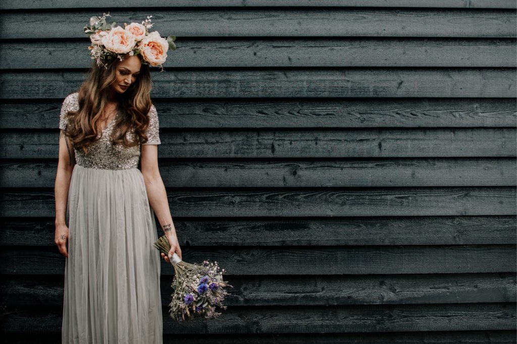 Contemporary Wedding Inspiration with Eclectic Grey Styling 