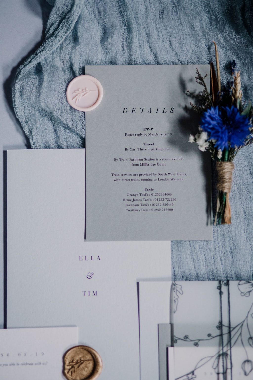 Contemporary Wedding Inspiration with Eclectic Grey Styling 