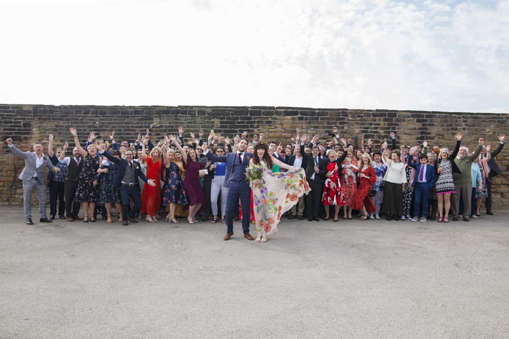 Industrial Brewery Wedding in Yorkshire with a Crossword Theme