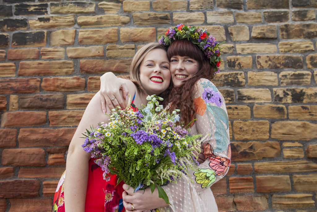 Industrial Brewery Wedding in Yorkshire with a Crossword Theme