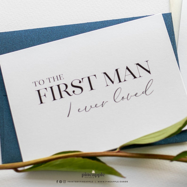 father of the bride card