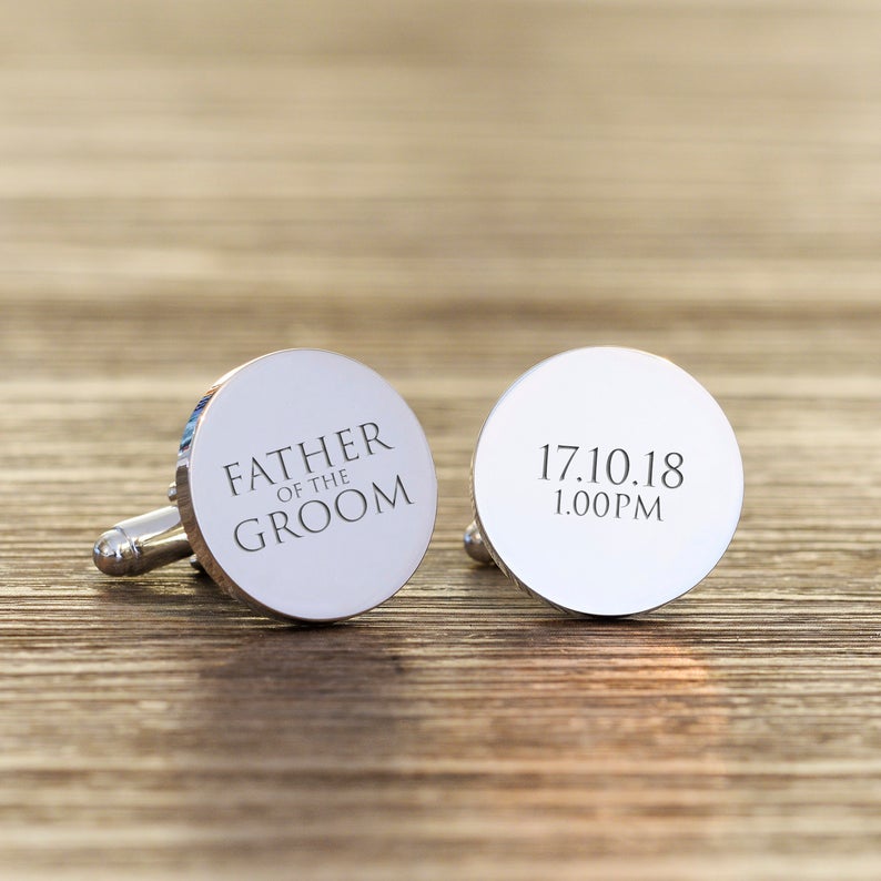 Father of the bride cufflinks