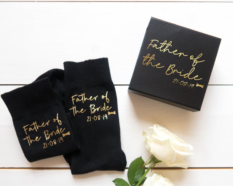 Father of the bride socks