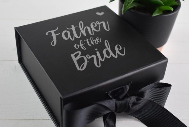 father of the bride gifts box