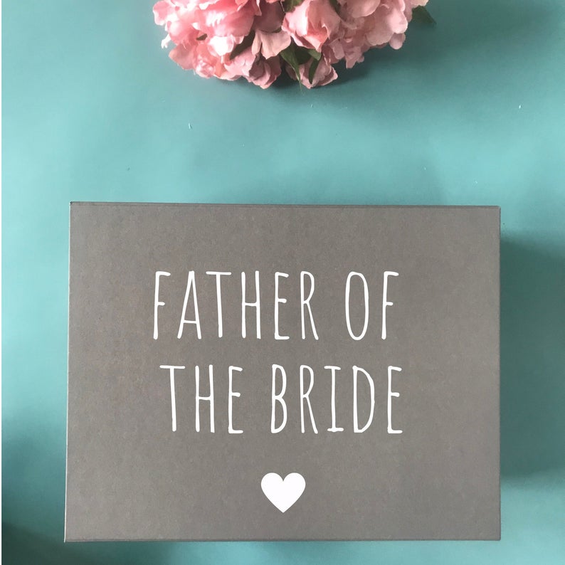 father of the bride gifts box