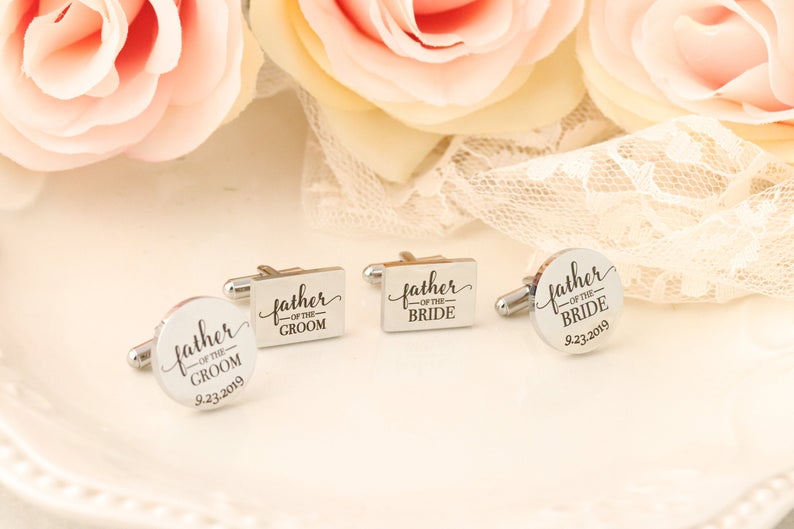 Father of the bride cufflinks