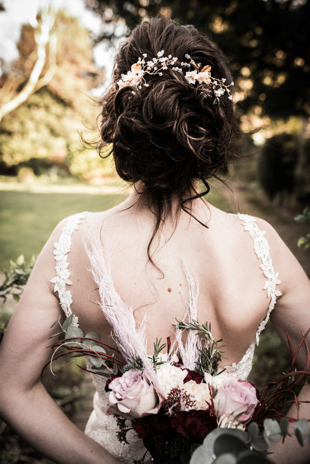 Classic Rock Wedding with Black Wedding Cake and Alternative Groom Style