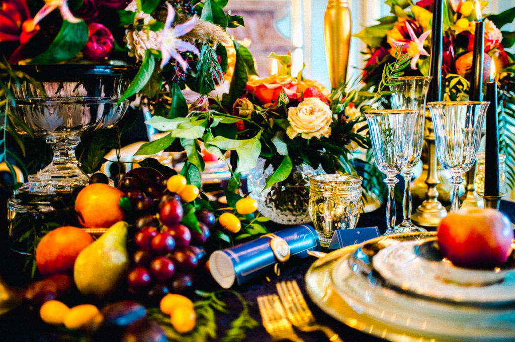 Luxury Chateau Wedding with Opulent Colourful Styling