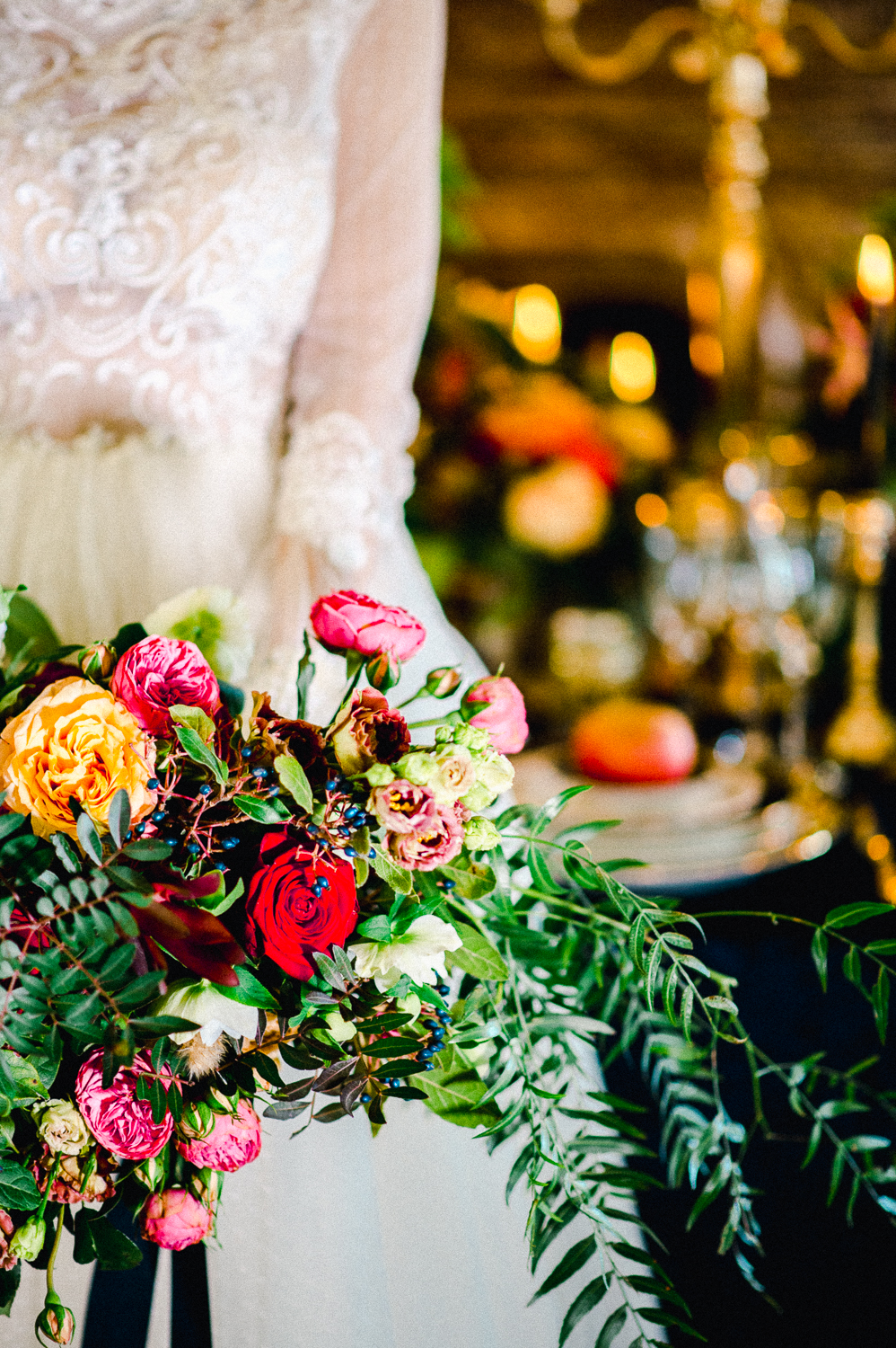 Luxury Chateau Wedding with Opulent Colourful Styling