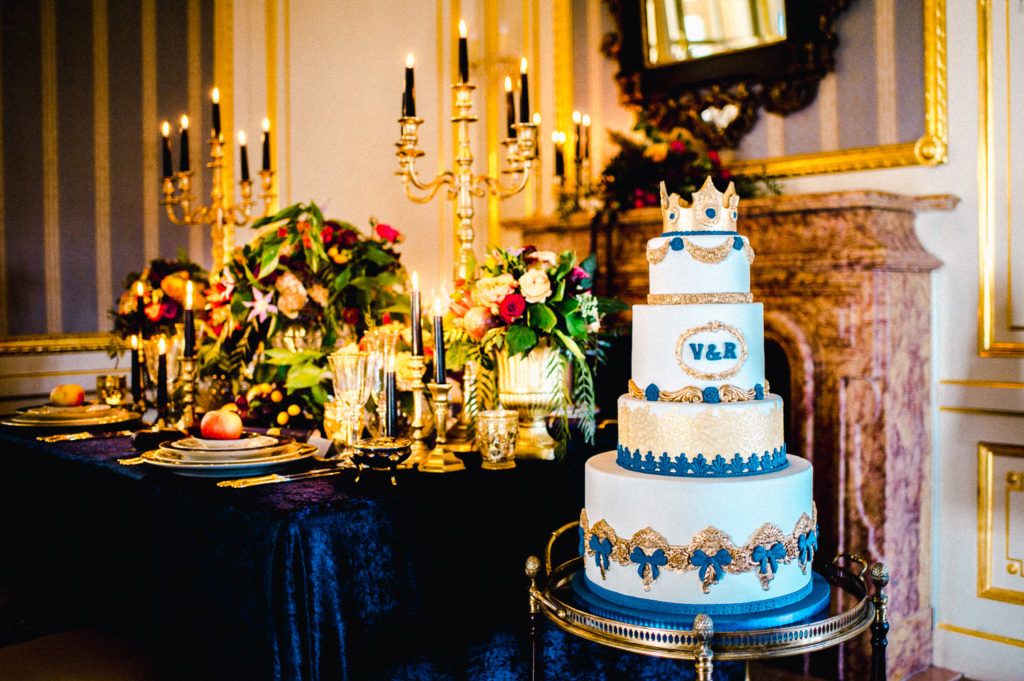 Luxury Chateau Wedding with Opulent Colourful Styling