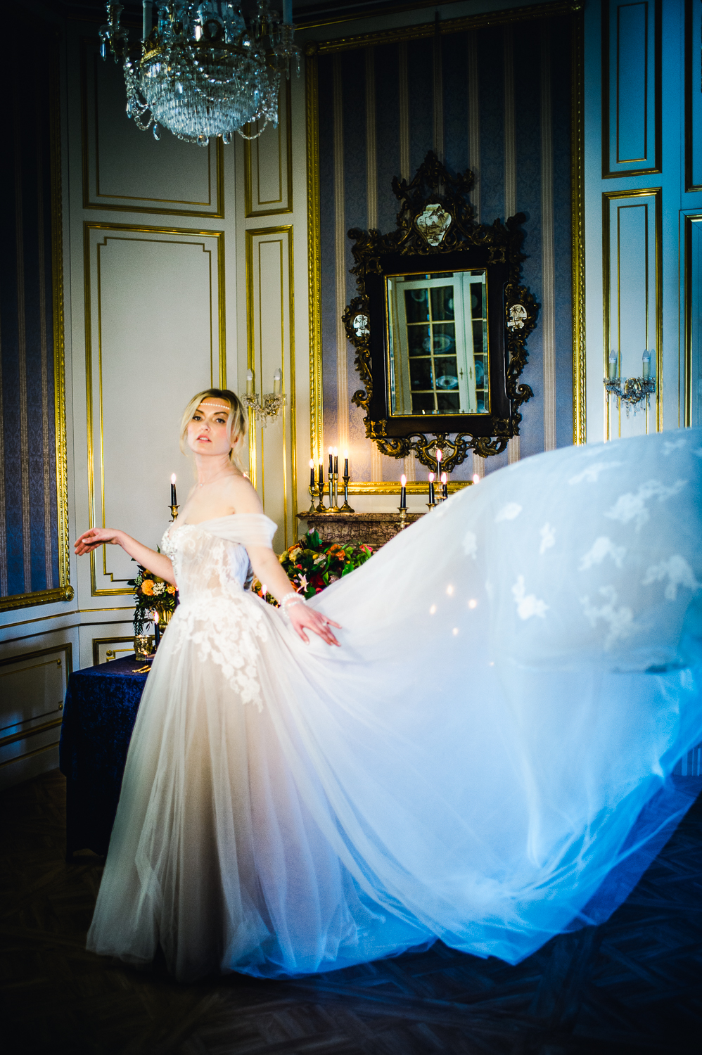 Luxury Chateau Wedding with Opulent Colourful Styling