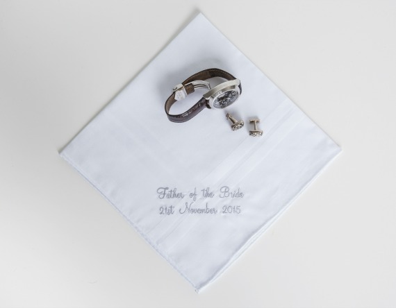 personalised handkerchief