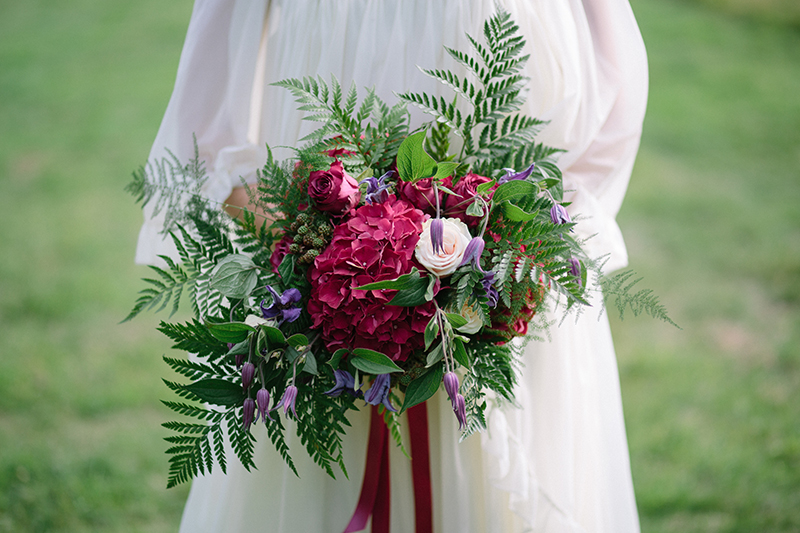 1970's Wedding Inspiration with Feather Headdresses and Boho Sleeves