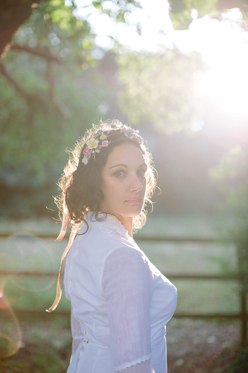 1970's Wedding Inspiration with Feather Headdresses and Boho Sleeves