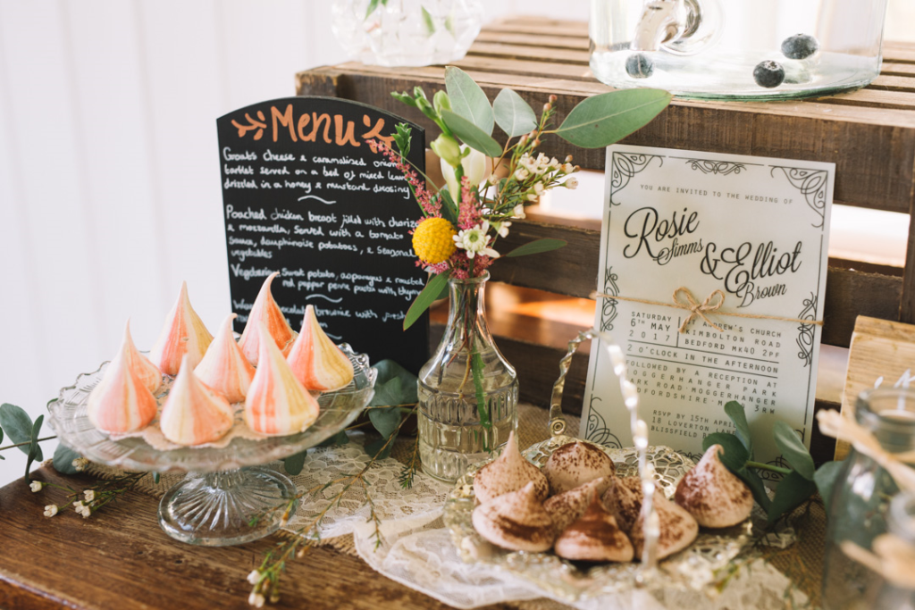 How to create a relaxed, rustic back garden wedding food ideas