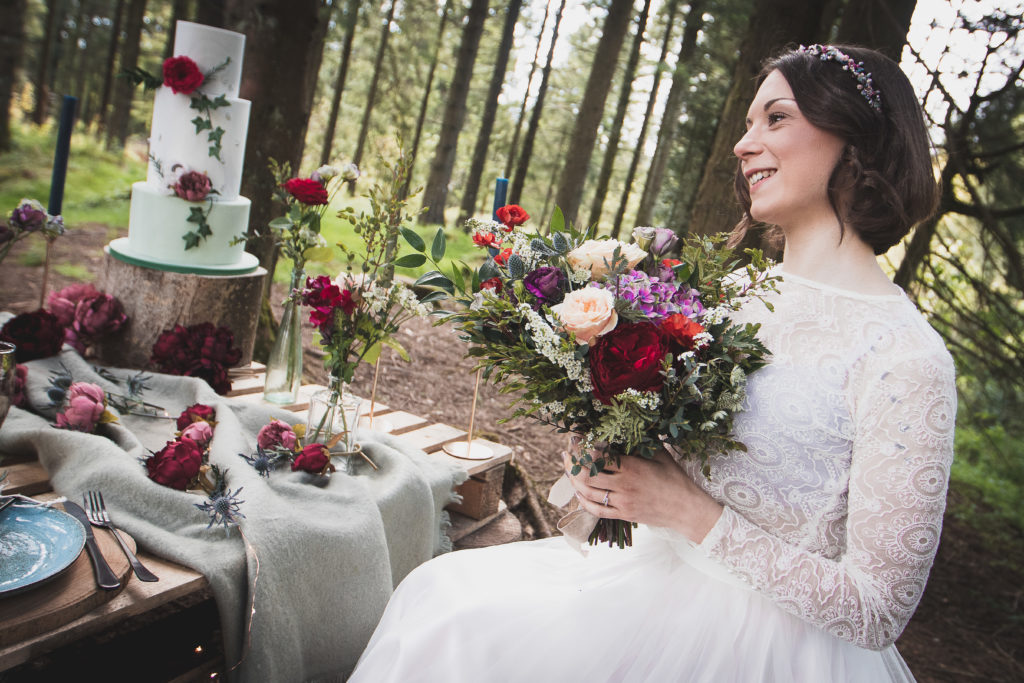 Whimsical Woodland Wedding With Ethical Styling and Accessories