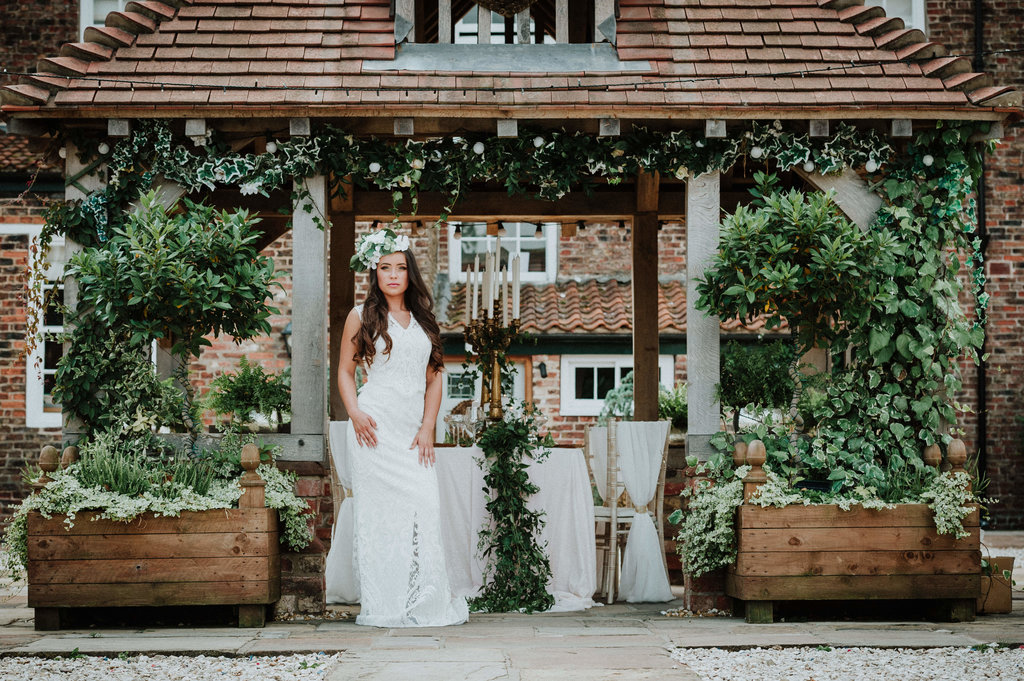 Secret Garden Wedding Inspiration at Hornington Manor