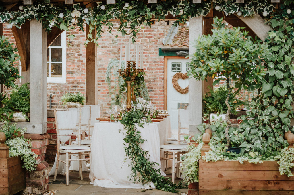 Secret Garden Wedding Inspiration at Hornington Manor