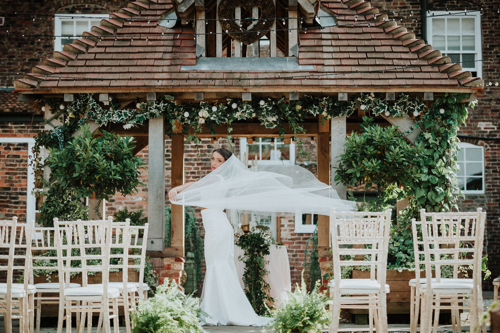 Secret Garden Wedding Inspiration at Hornington Manor