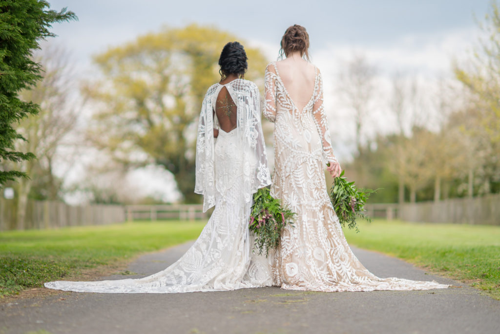 Countryside Wedding At Applewood Hall With Green and Gold Styling