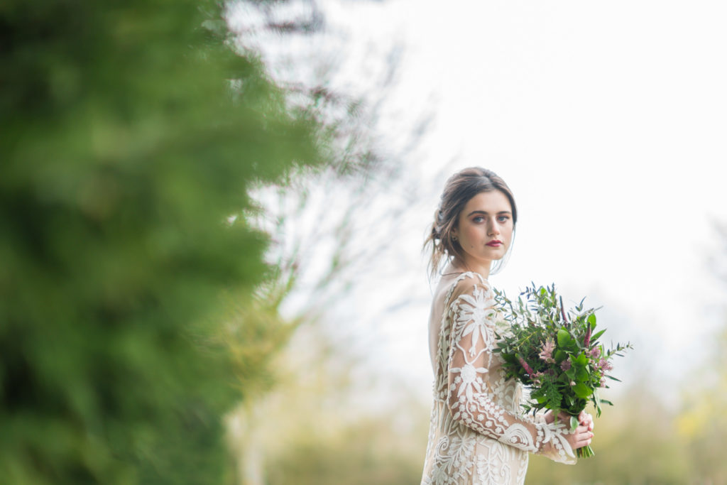 Countryside Wedding At Applewood Hall With Green and Gold Styling