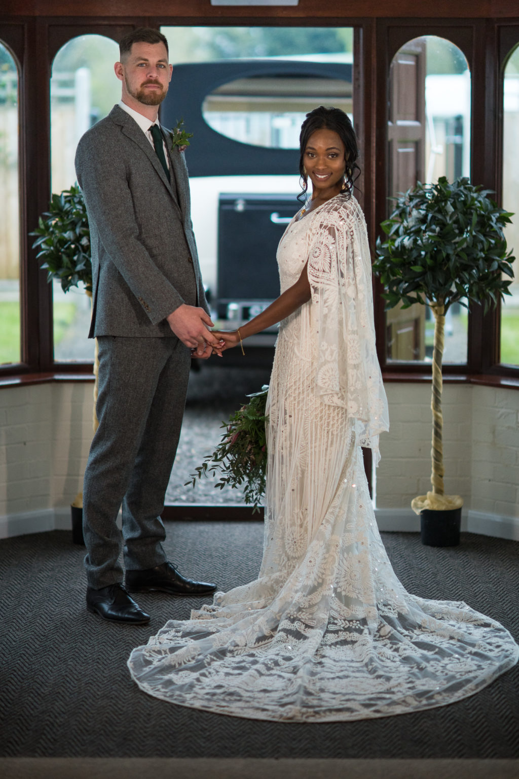 Countryside Wedding At Applewood Hall With Green and Gold Styling