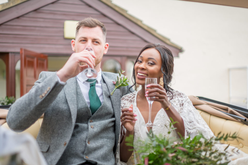 Countryside Wedding At Applewood Hall With Green and Gold Styling