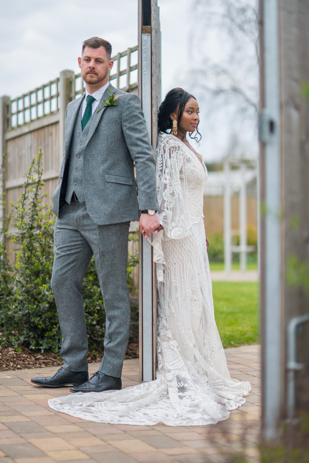 Countryside Wedding At Applewood Hall With Green and Gold Styling