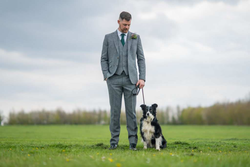 Countryside Wedding At Applewood Hall With Green and Gold Styling