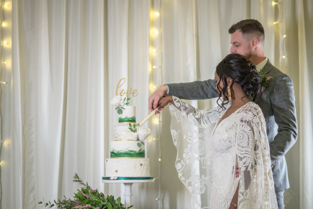 Countryside Wedding At Applewood Hall With Green and Gold Styling