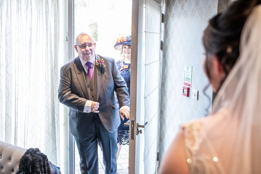 Eclectic Wedding With Gothic Cake And A French Bulldog Bridesmaid