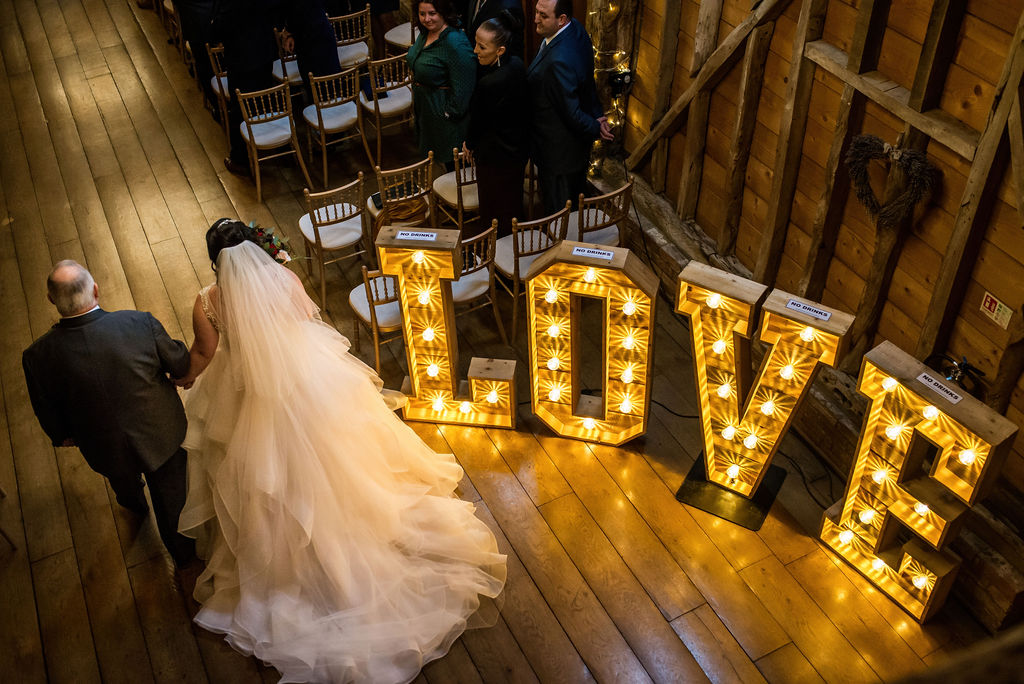 Eclectic Wedding With Gothic Cake And A French Bulldog Bridesmaid